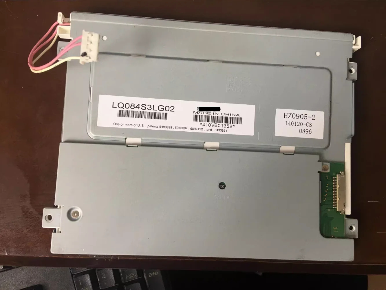 LCD 스크린 디스플레이 패널 8.4 인치 LQ084S3LG02