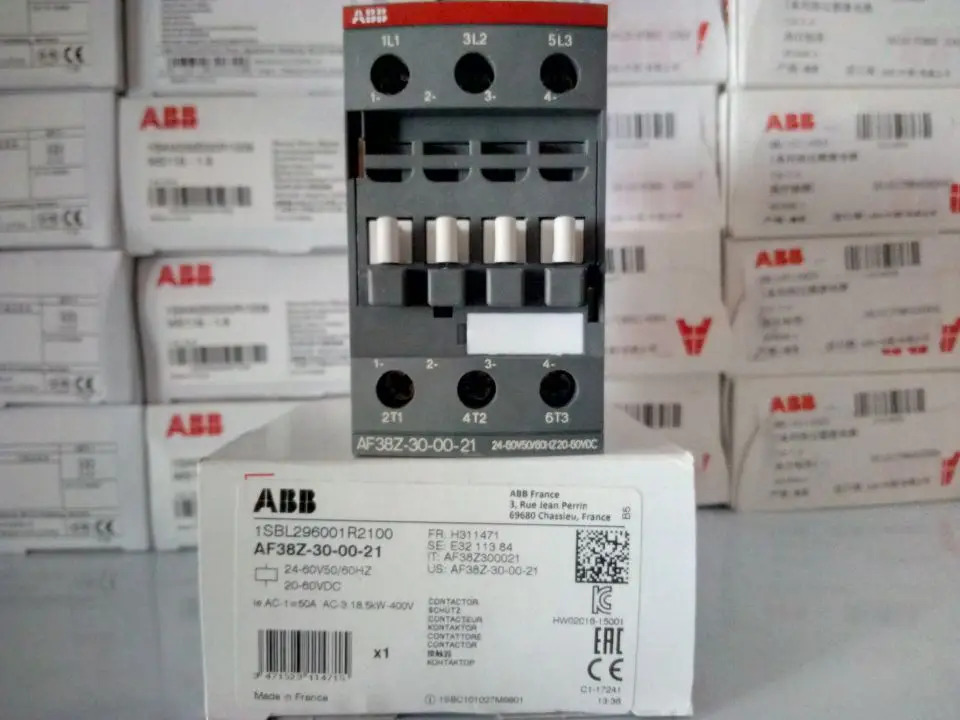 ABB 접촉기 AF38Z- 30-00-21 AF30Z- 38-00-23 DC AC 공유 오리지널