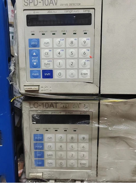 Shimadzu LC-10AT 액체 크빈티지토 그래프 SPD-10 LC-10ADVP 리퍼