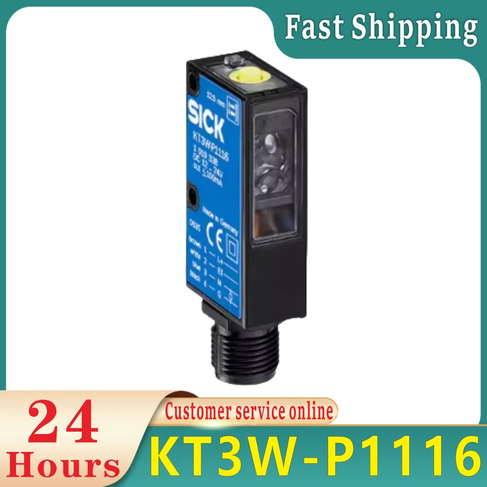 업그레이드된 KTM-WP11182P 컬러 코드 센서 SICK KT3W-P1116 1019338 신