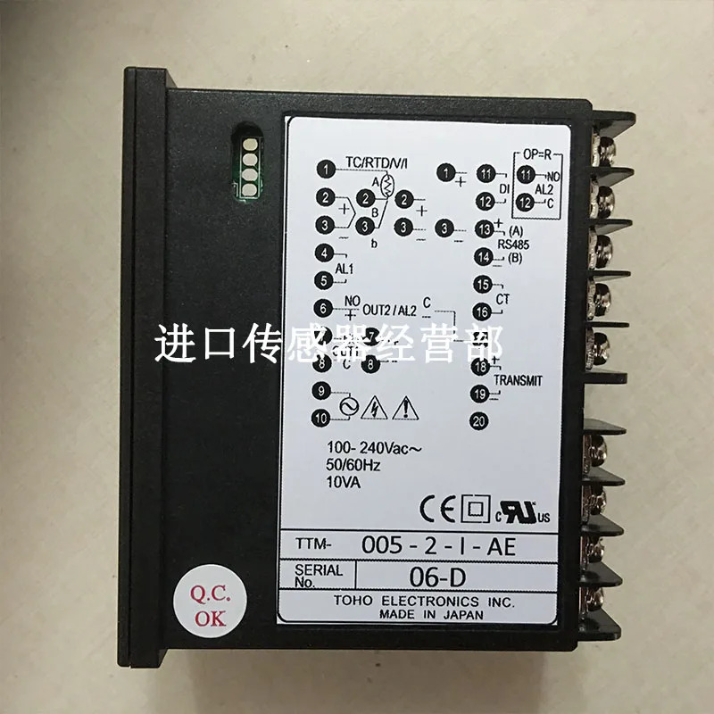 오리지널 일본 TOHO TM-005-2-I-AE 온도 조절기 1 페널티 10