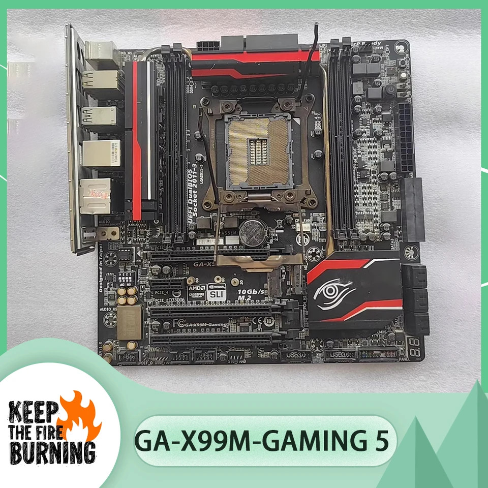 기가 바이트호환 X99M-Gng 5 LGA2011-3 코어 i7 프로세서 X99 DDR4 64GB 마이크로 마더보드 GA-X99M-Gng