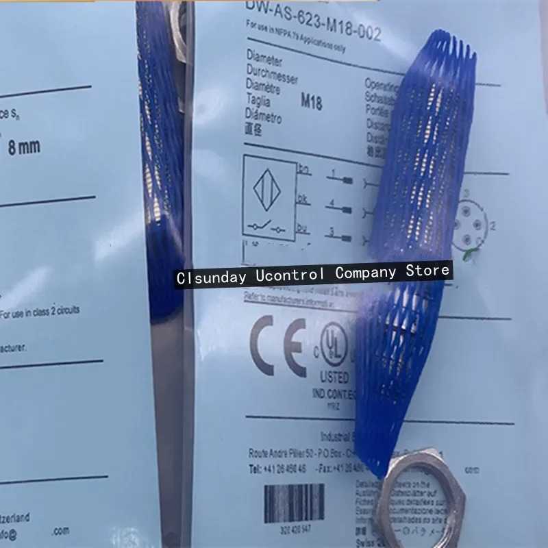 3pcs 스위치 DW-AS-621-M18-002 DW-AS-622-M18-002 DW-AS-623-M18-002 DW-AS-624-M18-002 DW-AS-613-M8-123 D