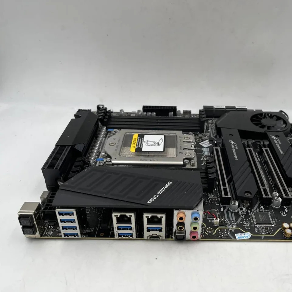 소켓 sTRX4 DDR4 256GB PCI-E4.0 SATA3 M.2 x 2 USB3.2 데스크탑 마더보드 MSI TRX40 PRO 10G 용
