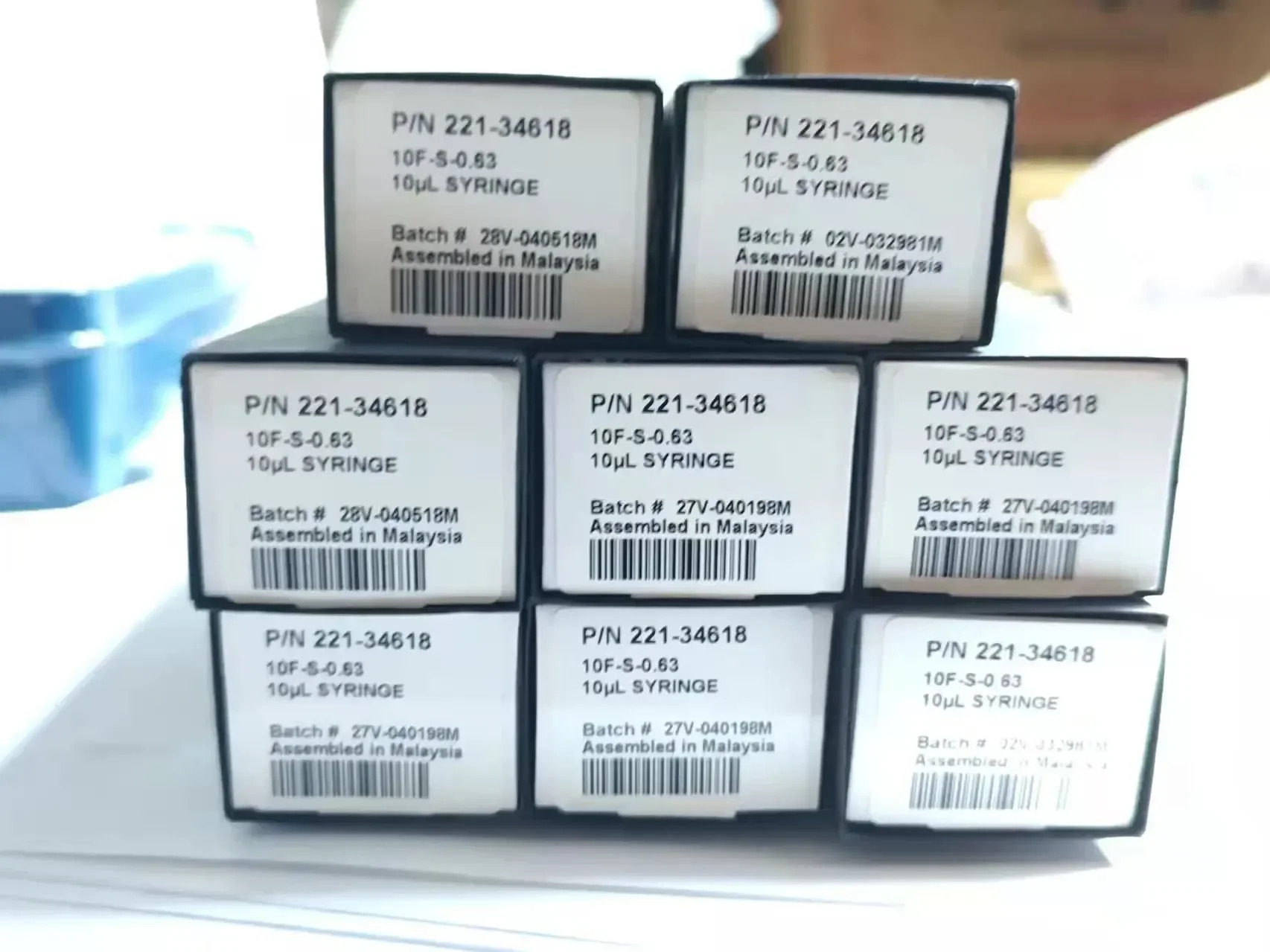 상 GCMS 자동 주입 프로브 221 34618 마이크로 인젝터 10ulL