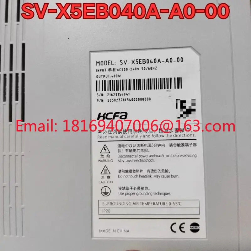리퍼 SV-X5EB040A-A0-00 서보 드라이브 기능 리퍼는 정상
