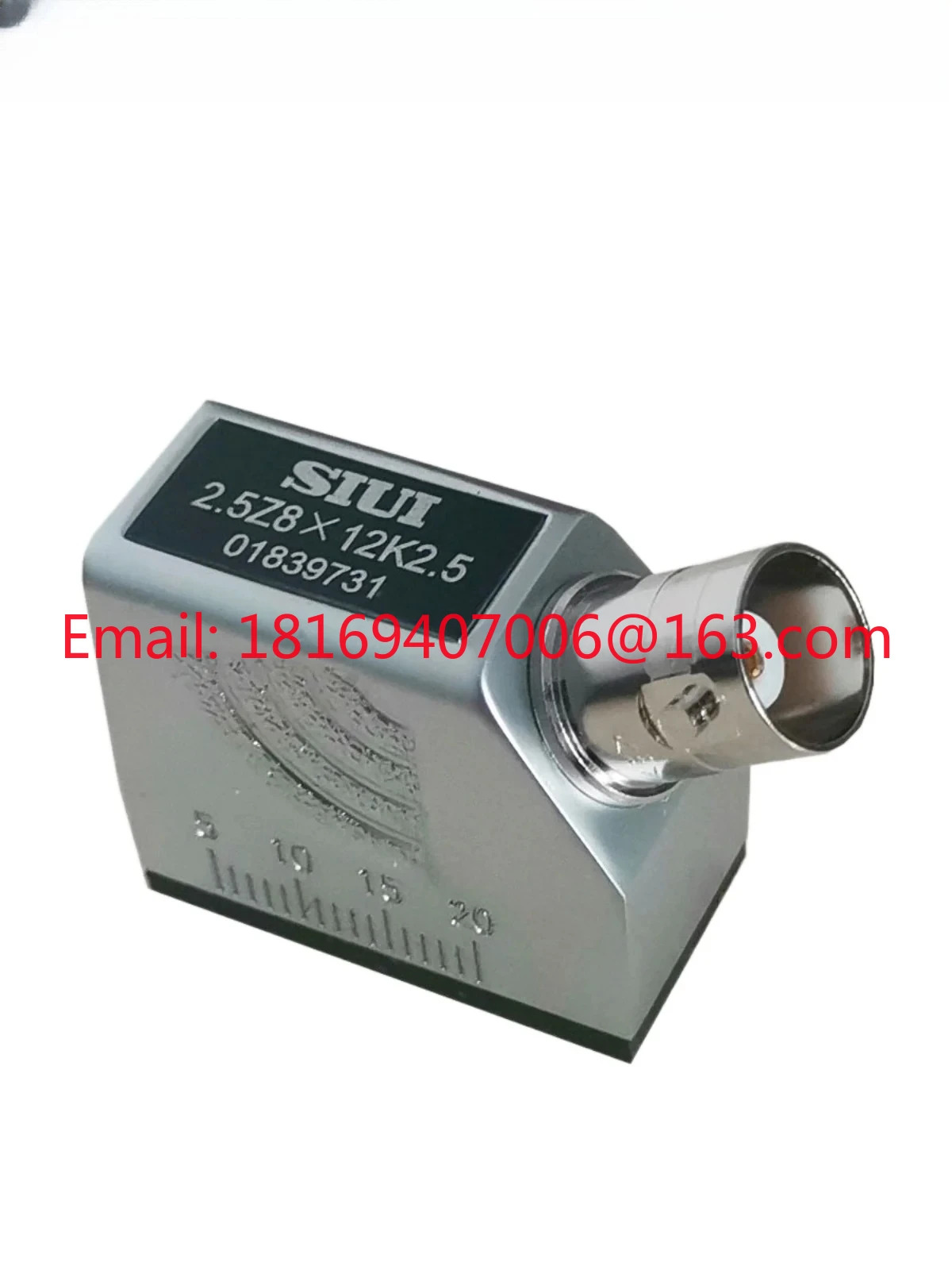 2.5Z8 x 12K2.5 초음파 각도 프로브 횡파 금속 비파괴 리퍼