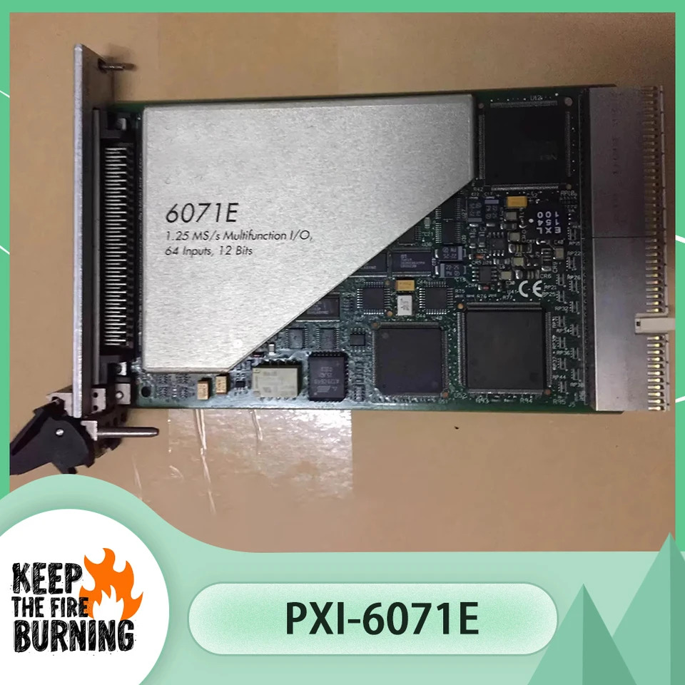 NI카드 PXI-6071E 아날로그 입력 64 채널 12 비트