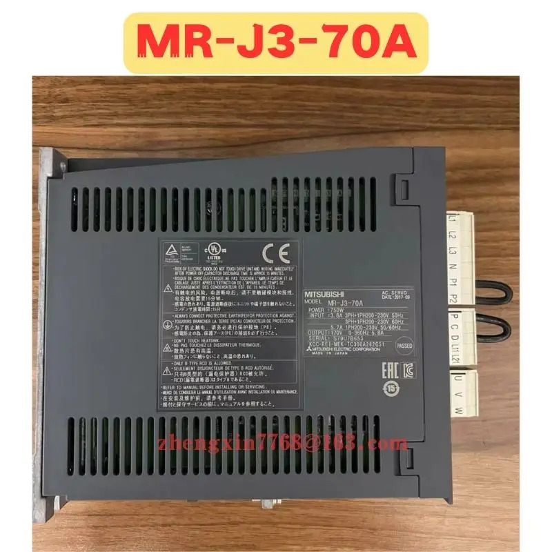 오리지널 MR-J3-70A 서보 드라이브 MR J3 70A 신