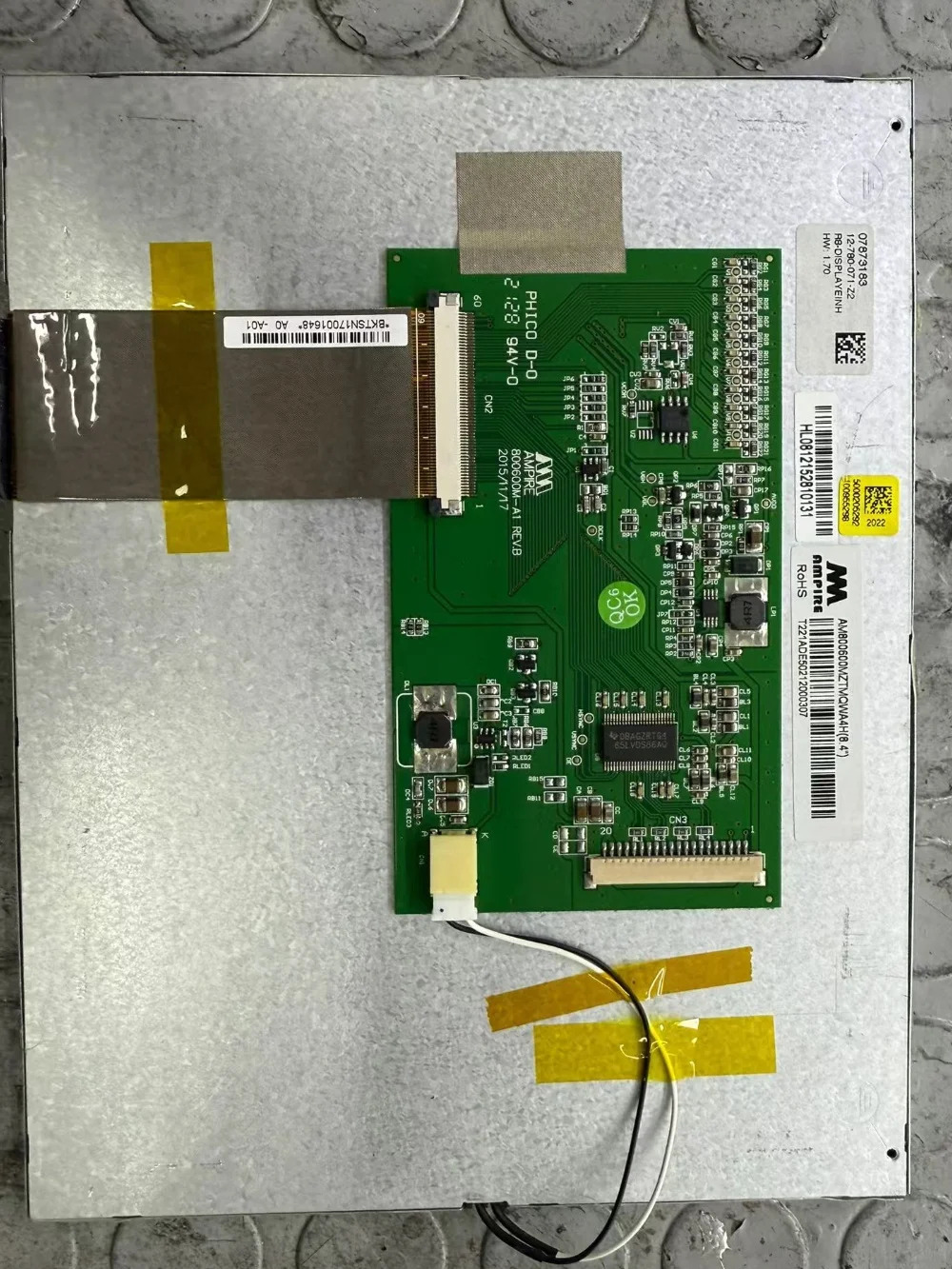 LCD 디스플레이 화면 AM800600MZTMQWA4H