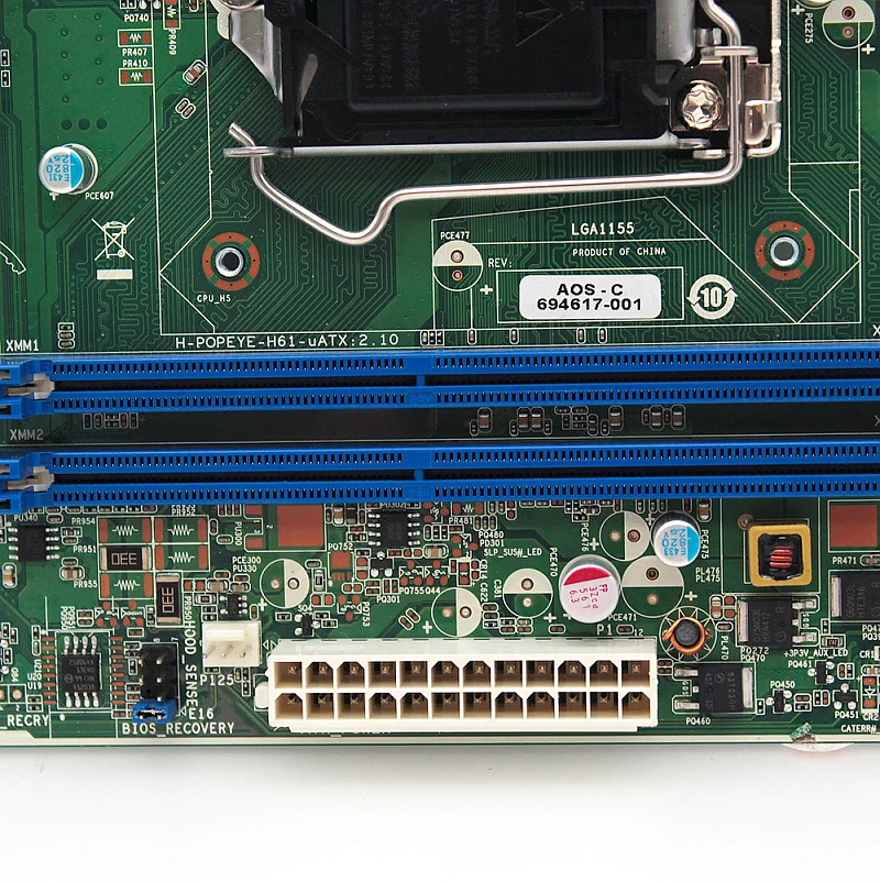 hp호환 PRO 3330/ 3380MT 1155 H61 마더보드 694617-001 702644-001 22NM 32NM CPU