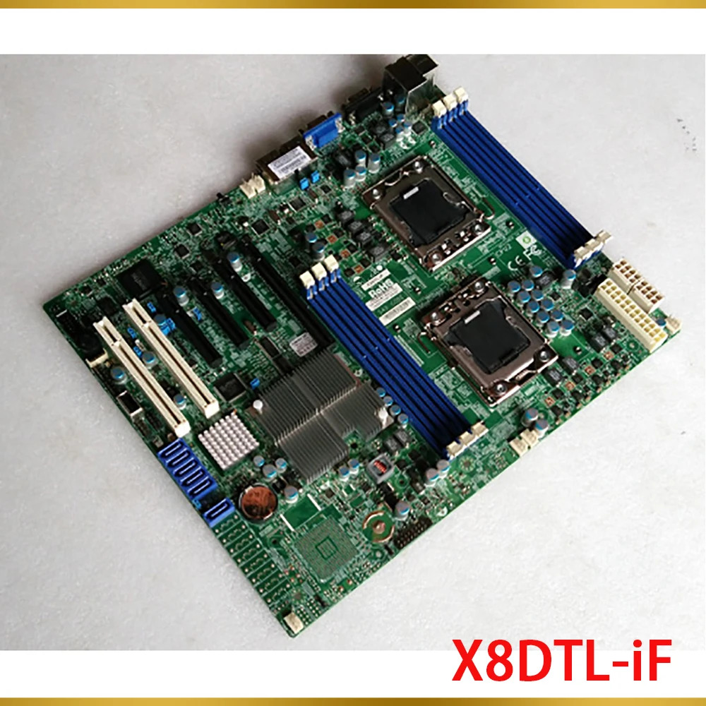 Xeon 프로세서 5600/5500 시리즈 SATA2 PCI-E 2.0 통합 IPMI DDR3 X8DTL-iFSupermicro 서버 마더보드 지원