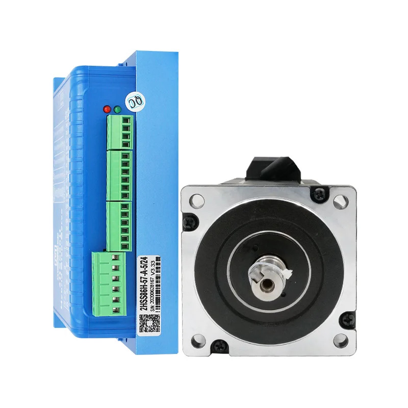 86J18118EC-1000-LS2HSS86H 고토크 8.5nm 완전 루프 스테퍼 모터 드라이버