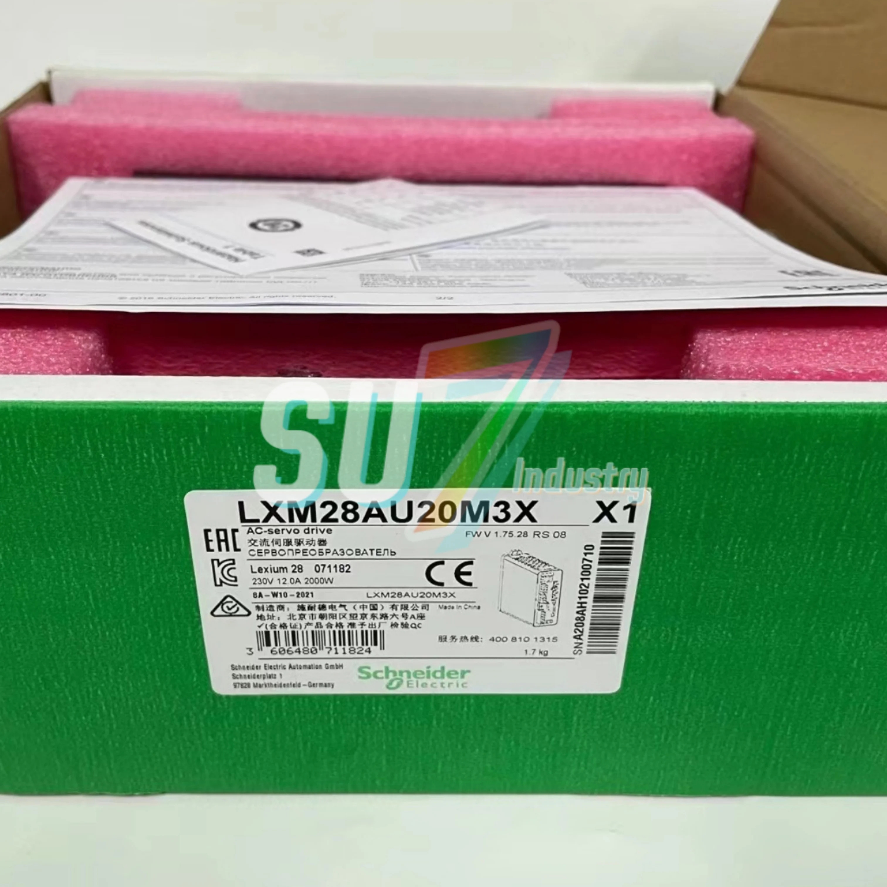 서보 드라이버 LXM28AU20M3X LXM32CD18N4 원본
