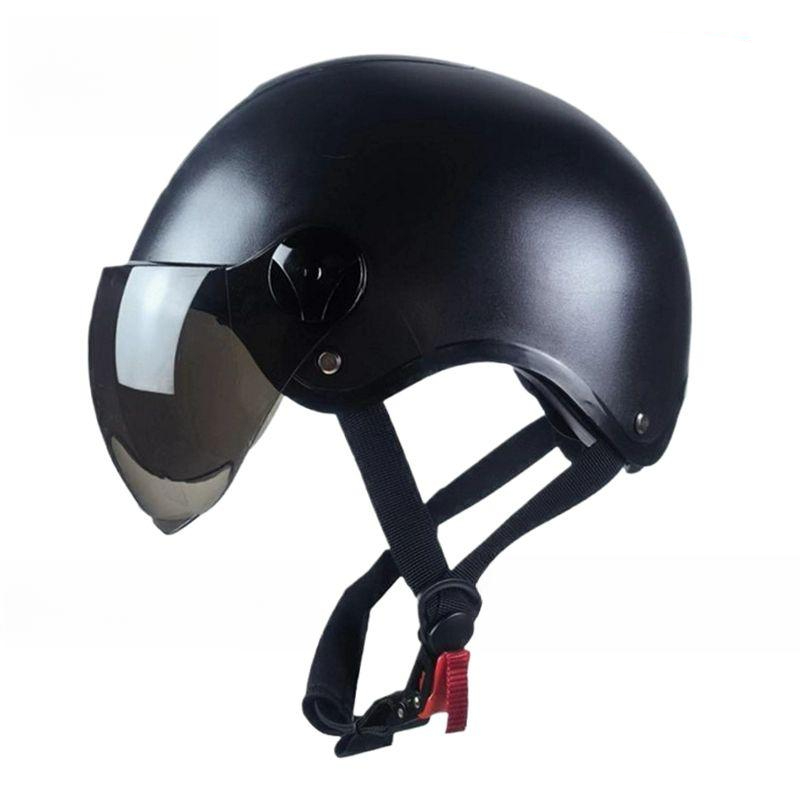 클래식 반모헬멧 여름 풀페이스 대두 빈티지 특대형 초경량 빅사이즈반모 남성용 할리 - 상품 이미지