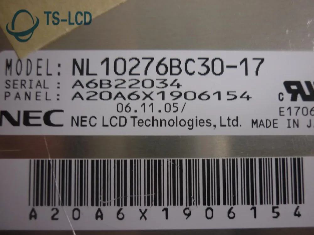 MaiTongDa 리퍼 A 등급 NL10276BC30-17 15 인치 LCD 패널 화면