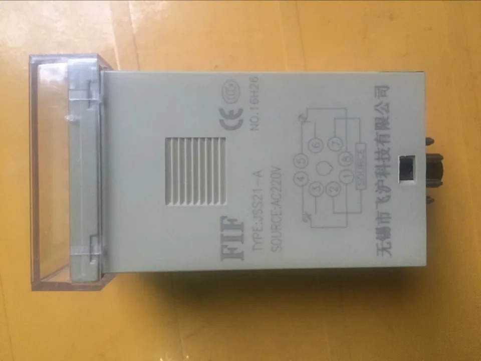 Fif jss21 시리즈 디지털 디스플레이 타임 릴레이 FIF JSS21-a 0.01s AC220
