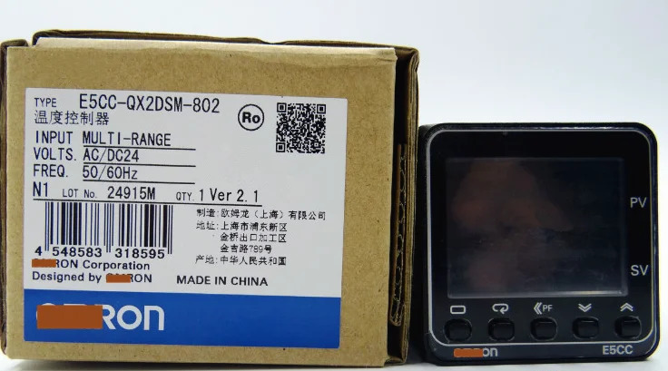 E5CC-QX2DSM-802 E5CC-RX2DSM-802 E5CC-CX2DSM-804 오리지널 온도조절기 포장