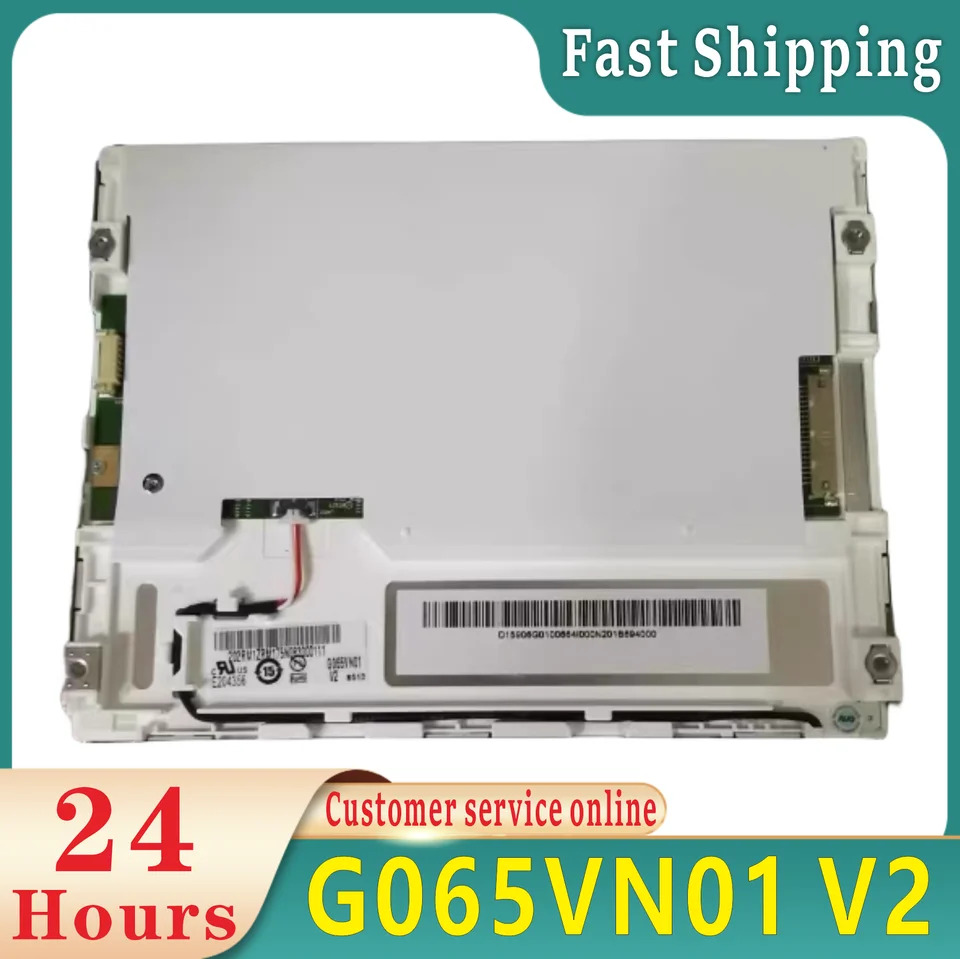 6.5 인치 LCD 패널 디스플레이 모듈 G065VN01 V2 V.2 E204356 A 신
