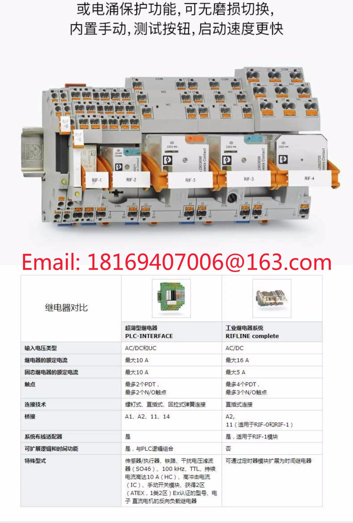 단일 릴레이 REL-MR-BL -24DC/21-21- 2906286 -20 20개들이 팩