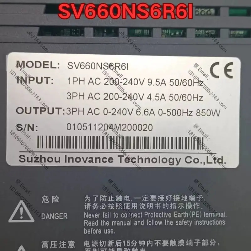 리퍼 SV660NS6R6I 서보 드라이브 기능 리퍼는 정상