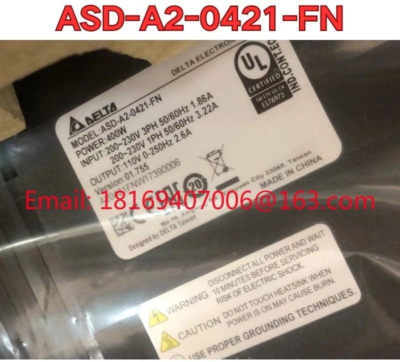 ASD-A2-0421-FN 서보 드라이브