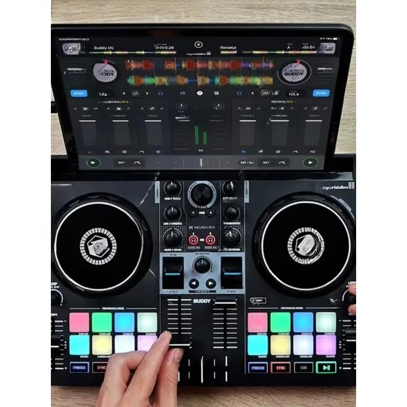 BUDDY 미니 휴대DJ 플레이어 컨트롤러 DJAY 스마트 소프트웨어 iOS/PC 지원