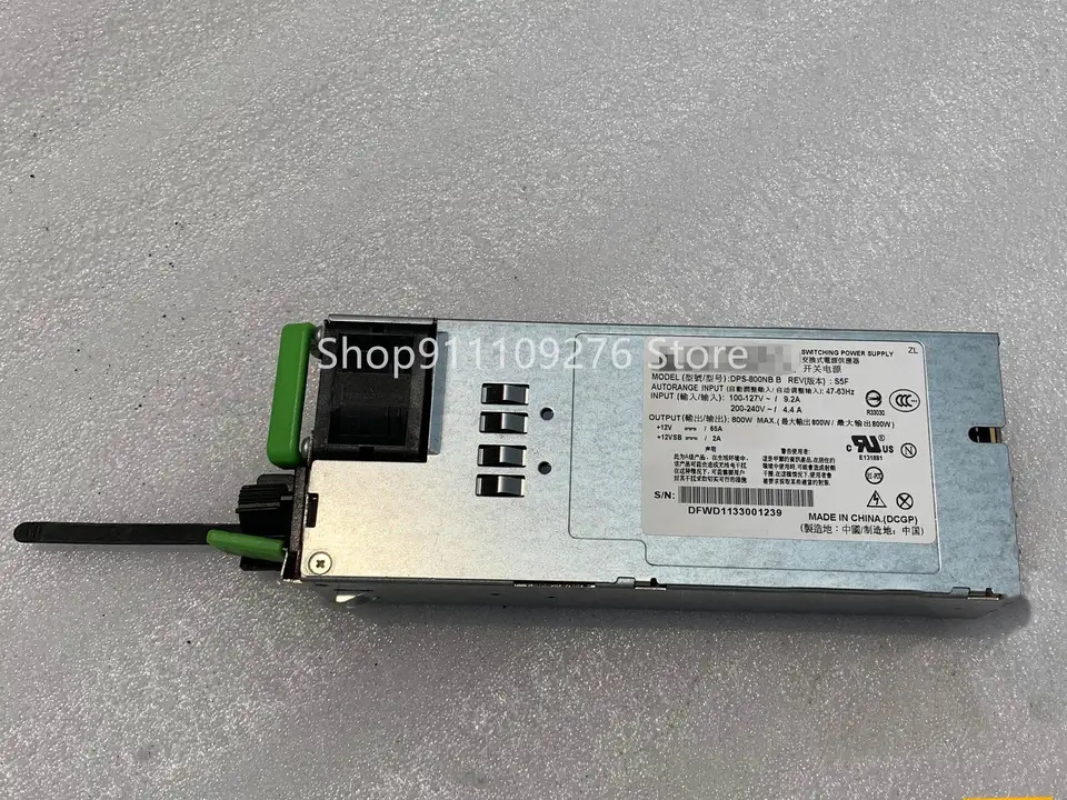 델타 DPS-800NB B 서버오리지널 PSU 전원공급장치 800W
