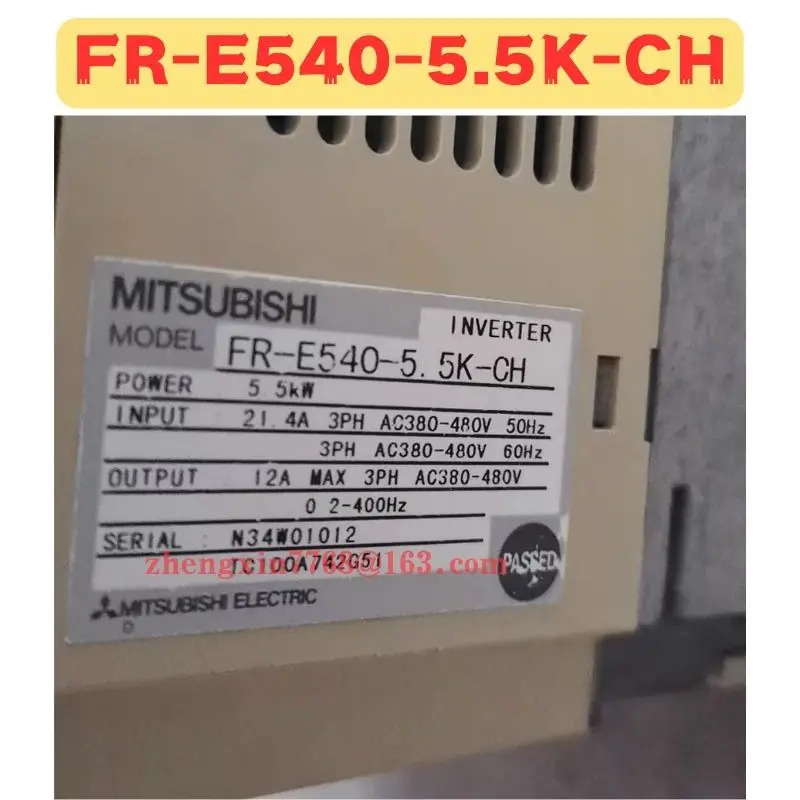 리퍼 주파수 변환기 FR-E540-5.5K-CH FR E540 5.5K CH 정상 기능 완료