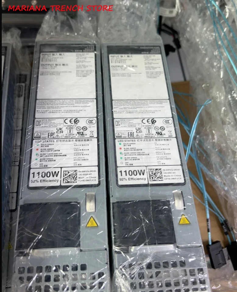 D1100D-S0 DC 전류 전원공급장치 모듈 DELL R750 R750S T650 R550 R752 서버0WPJC6 1100W