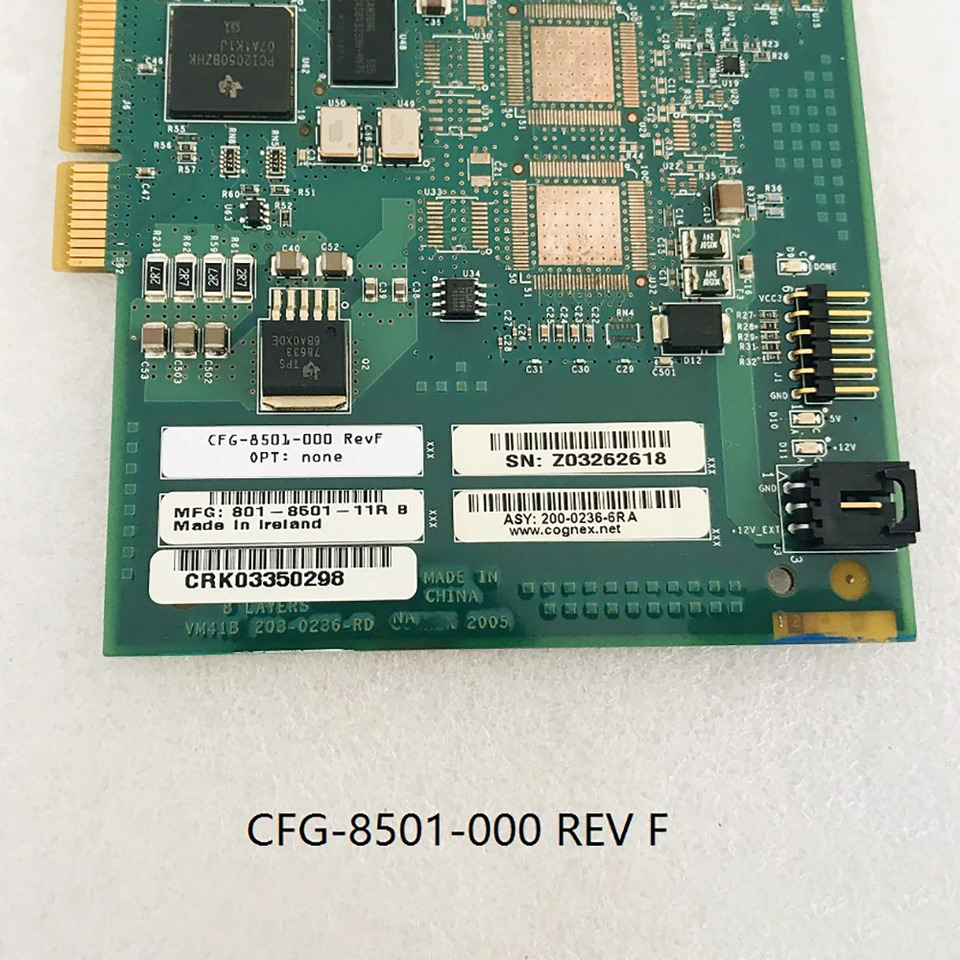 Cognex 산업카메라비디오 캡처 보드 801-8501-11R CFG-8501-000 RevF