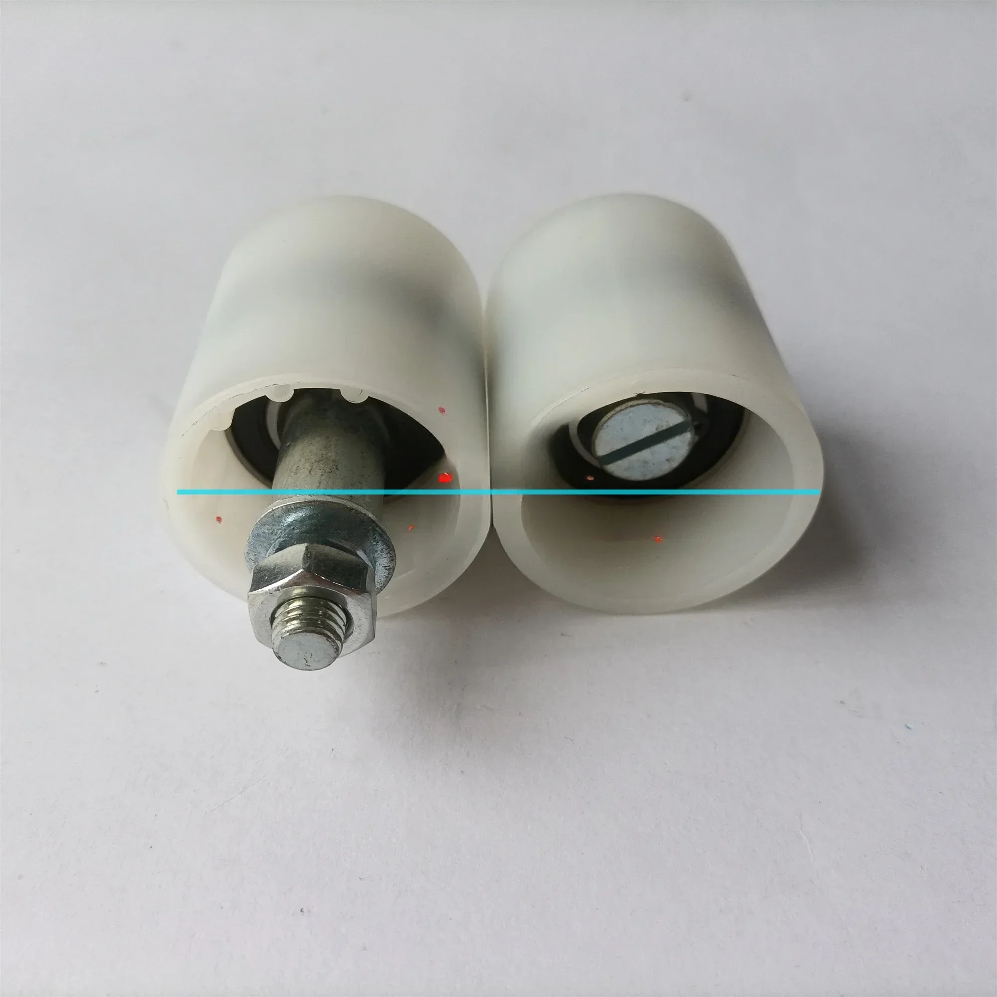 SEEC GAA456DG10 506NCE 50x55mm 베어링 6203 OD55mm W55mm M10 축 사에스컬레이터 난지지 롤러 M8 교체