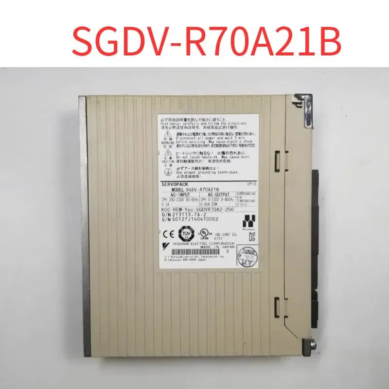 리퍼 SGDV-R70A21B 서보 드라이버 OK
