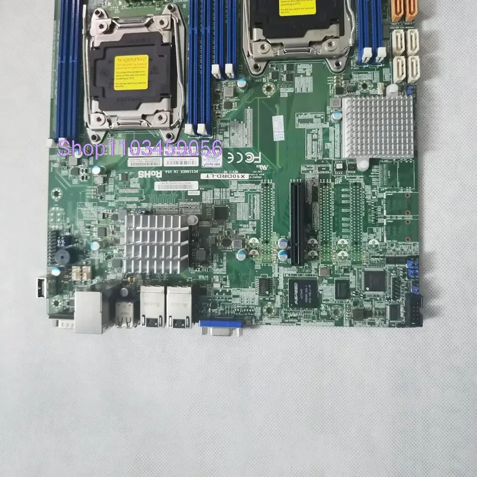 양방향 X99 LGA 2011 C612 E5-2600 V4/V3 DDR4 E- PCI-E 3.0 슈퍼마이크로 마더보드 X10DRD-LT