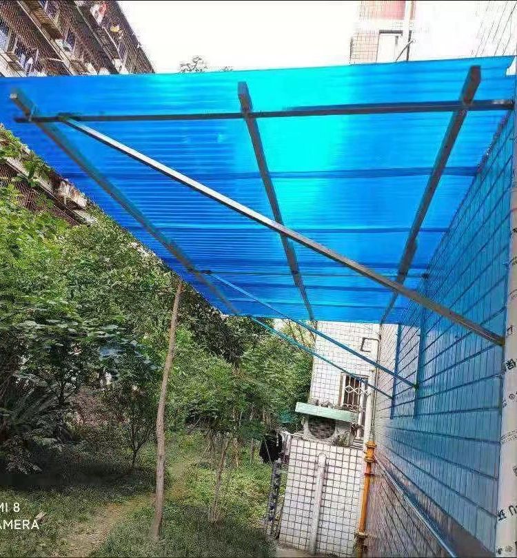 지붕재 슬레이트 투명 두께 렉산골판 넥산 스레트 패널 복층 너비 단열 플라스틱지붕 - 상세 이미지 4
