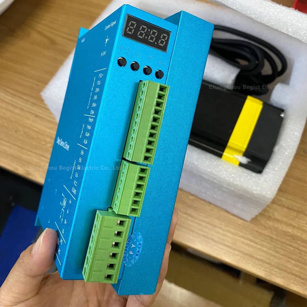 3축 4축 6축 12.5Nm NEMA 34 루프 스테퍼 모터 서보 86mm 매칭 디지털 디스플레이 드라이버 ZDM-2HA865