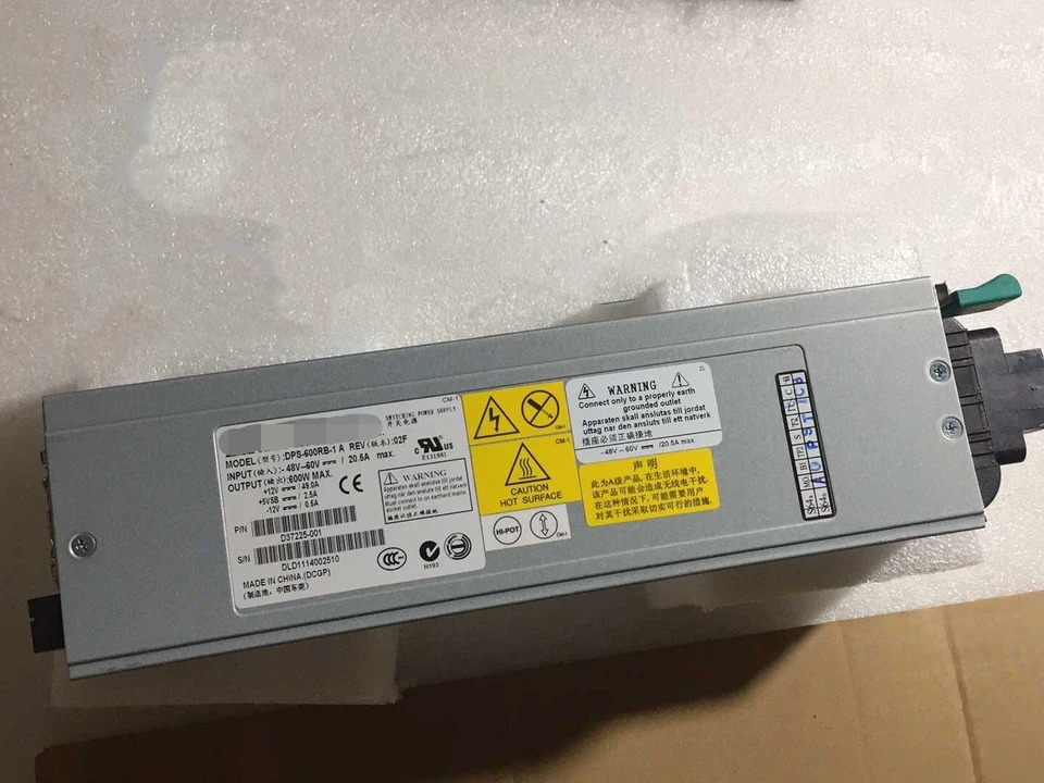 IBM x3650T 전원공급장치 정류기 모듈 DPS-600RB-1 A D37225-001 600W