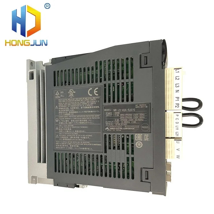일본산 400W 2.6A 서보 드라이버 MR-J3-40ARJ070