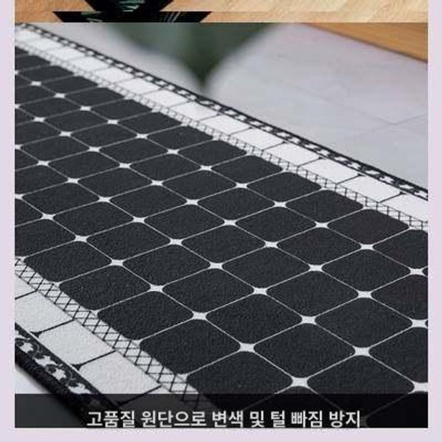 북유럽 규조토발매트 양면 발판 발닦개 논슬립 싱크 바닥 푹신한 발수건 소프트 - 상세 이미지 3