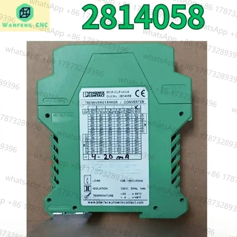 리퍼 MCR-CLP-UI-I-4-2814058 / MCR-FL-C-UI-2UI-DCI-281 절연 증폭기 OK
