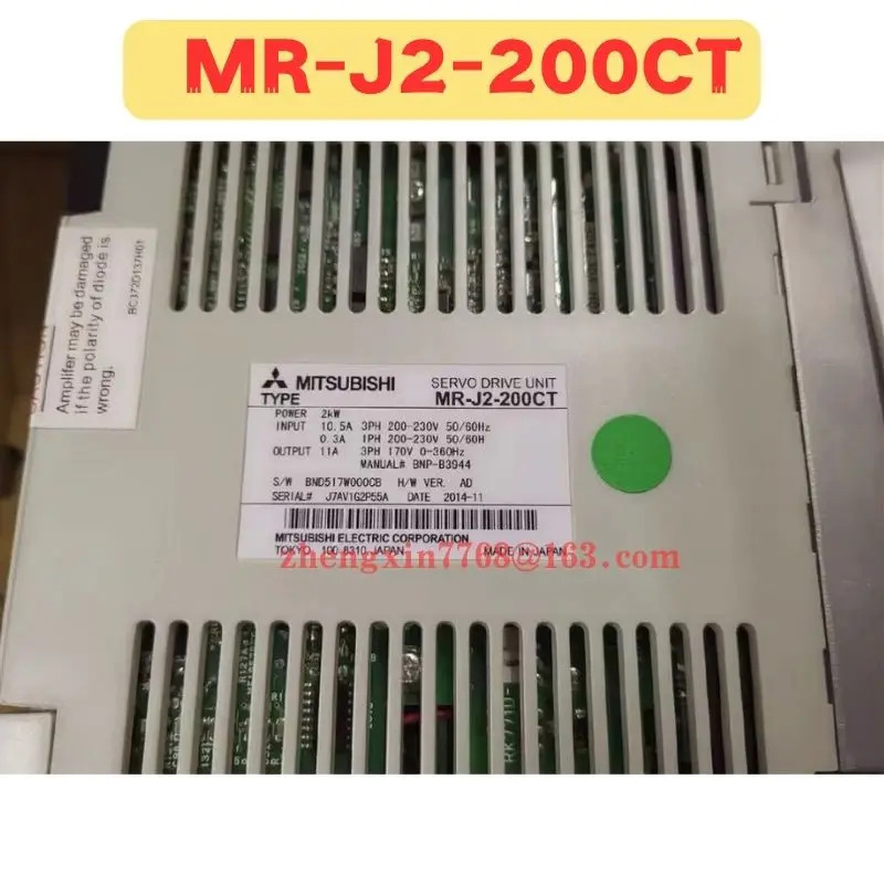 오리지널 MR-J2-200CT MR J2 200CT 서보 드라이브 신