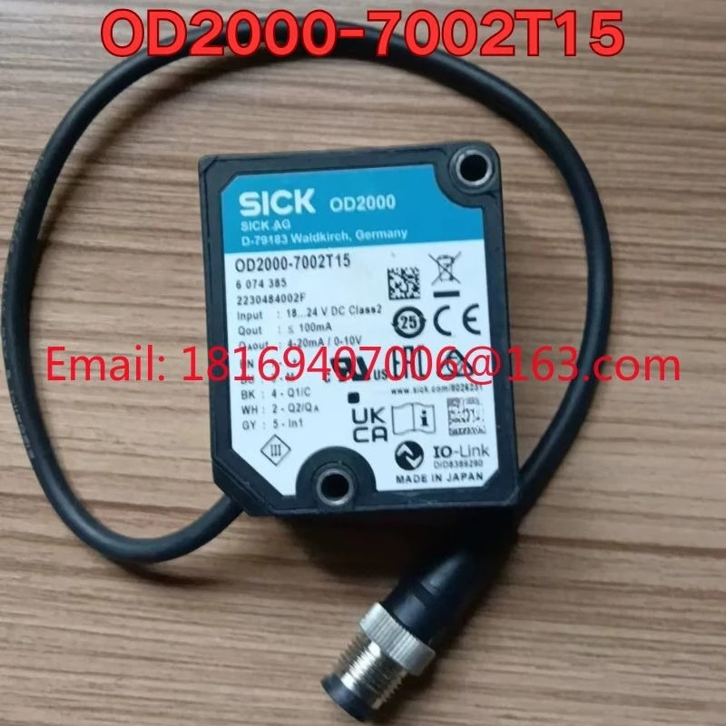 리퍼 OD2000-7002T15 센서 기능 리퍼는 정상