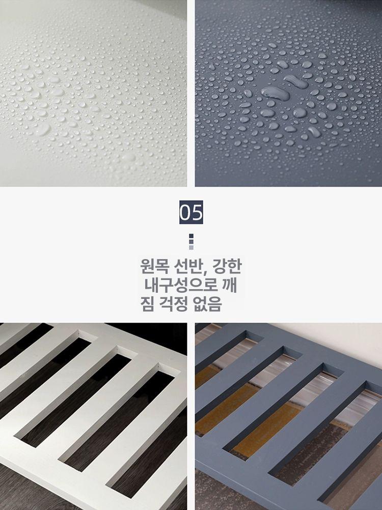 수납 원목콘솔테이블 장식 복고풍 협탁 거실콘솔 엔틱콘솔 빈티지테이블 엔트리 좁은 - 상세 이미지 3