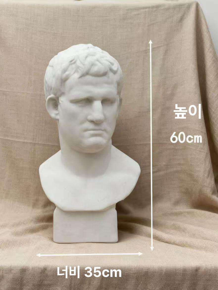 엔틱 미니석고상 미술 조형물 오브제 카페 조각 모형 빈티지 감성 석상 - 상세 이미지 4