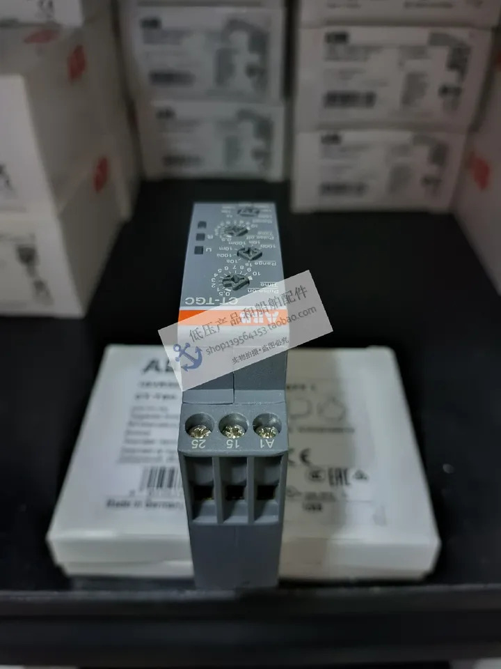 오리지널 ABB 타임 릴레이 CT-TGC.22 24-240VAC DC 2C/O 신