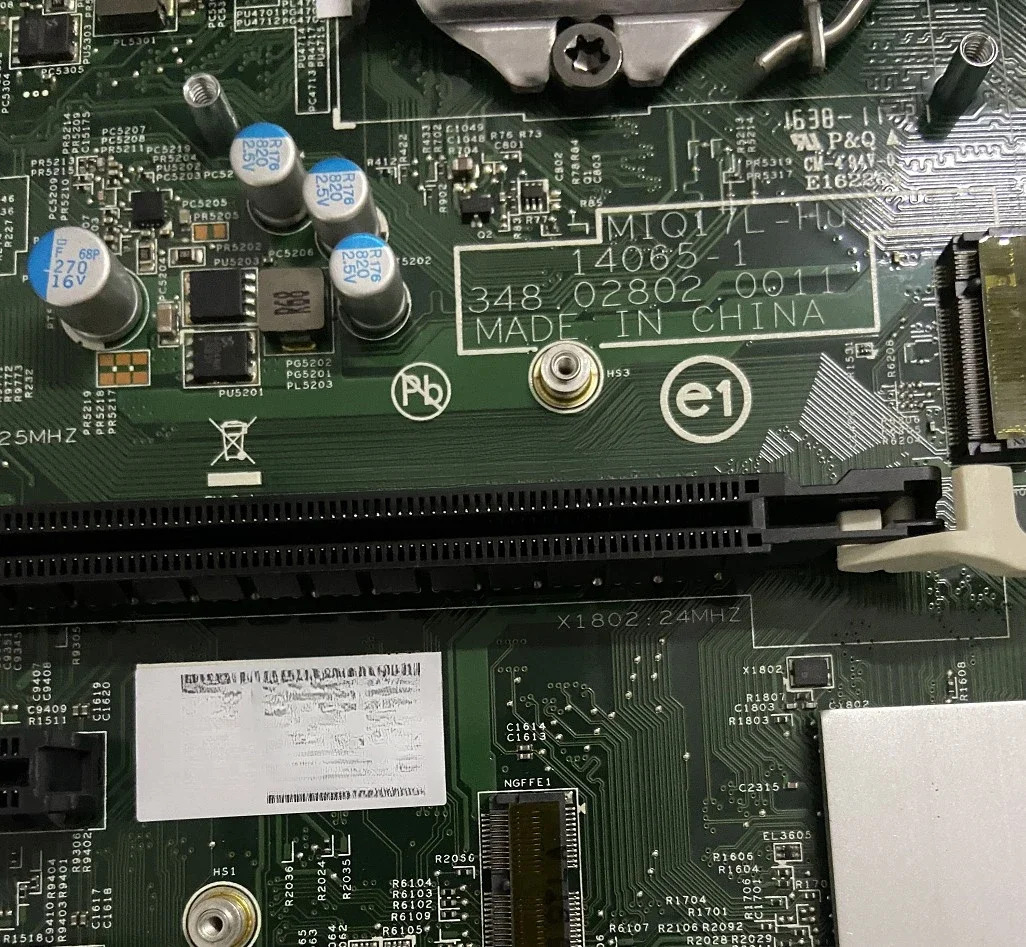 Acer/Acer MIQ17L-Hulk 메보드 M4640G 1151핀 DDR4 D630 메보드용