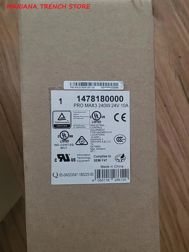 1478180000 스위치 모드 전원공급장치 PRO MAX3 240W 24V 10A