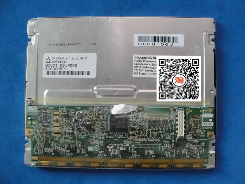 A 등급 LCD 패널 AA065VD03 640 RGB x 480 VGA 6 개월 6.5 인치