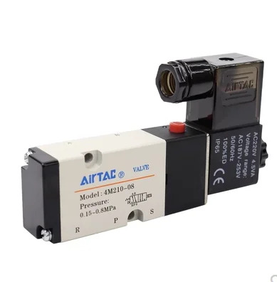 Yadeke 공압 전자기 제어 밸브 4M230C-08 4M320-10 AC220V DC24V 4M330C-10