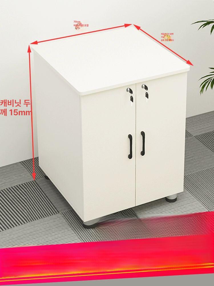 사무용 캐비넷 바퀴형 멀티 고품질 서랍장 롤러 보관함 열쇠 수납함 고정 락커 문서 - 상세 이미지 2